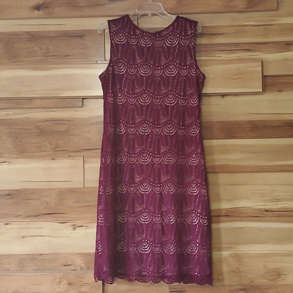Sharagano dress